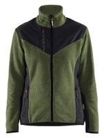BLAKLADER Fleece Jacket made from a unique three-dimensional fleece material, this jacket features a women's cut with a tapered waistline and an extended back for a flattering fit.