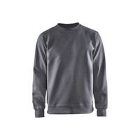 BLAKLADER 3364 Craftsman Sweater Grey (Men) in Brushed PolyCotton Terry