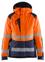 Upgrade your workwear with the High Vis Orange Blaklader Workwear jacket, ideal for all seasons with Windproof and Waterproof.