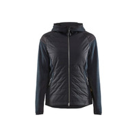 BLAKLADER 5931 Craftsman Jacket Dark Navy / Black (Women) in Knitted Polyester