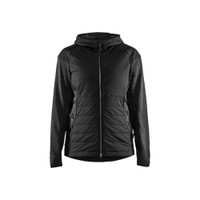 BLAKLADER 5931 Craftsman Jacket Dark Grey / Black (Women) in Knitted Polyester
