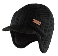 Incredibly comfortable Blaklader Workwear, supple, and warming winter cap with ear flaps.