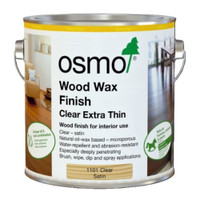 OSMO 1101 Wood Wax Finish Clear Extra Thin Wax Clear 2.5L