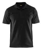 The BLAKLADER 3305 Men's Black Polo Shirt is the perfect blend of style and comfort, suitable for both work and casual outings.