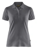 The BLAKLADER 3307 Women's Grey  Classic Polo Shirt is designed specifically for women, featuring a flattering cut and exceptional comfort.