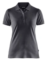 The BLAKLADER 3307 Women's Dark Grey Classic Polo Shirt is designed specifically for women, featuring a flattering cut and exceptional comfort.