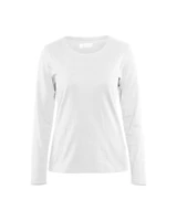 Choose Blaklader for t-shirts that enhance your work performance, with the Womens Long Sleeve White model 3301 designed to keep you comfortable all day long.