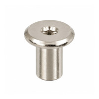 RAMPA RFL Cap Nut 9mm M6 12mm Steel Nickel Plated