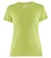 Choose Blaklader for t-shirts that enhance your work performance, with the Womens Lime Green model 3334 designed to keep you comfortable all day long.