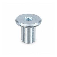RAMPA RFL Cap Nut 9mm M6 20mm Steel Silver Zinc
