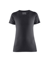 Experience the perfect blend of functionality and fashion with the Mid Grey Blaklader Womens t-shirt, designed with Round Neck and Classic Fit for those who work hard and play hard.