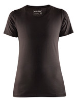 Upgrade your work wardrobe with the Blaklader t-shirt in Dark Grey, made from durable Cotton to withstand the demands of daily tasks.