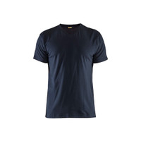 BLAKLADER 3360 Short Sleeve T-Shirt Dark Navy Blue (Men) in Cotton Elastane