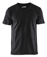 BLAKLADER T-Shirt  3360  with  for BLAKLADER T-Shirt  | 3360 Mens Black Classic T-Shirt with Cotton with Stretch that have  available in Australia and New Zealand