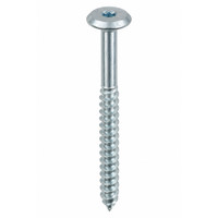 RAMPA HFK 6.3 x 70 mm 6.3 Flat Head Steel Silver Zinc Hex 4 mm Screw