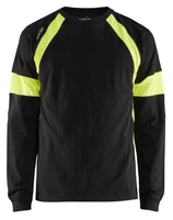 Stay focused on the job with the Blaklader t-shirt in Black, designed to keep you comfortable and looking sharp throughout your workday.