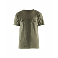BLAKLADER 3531 Short Sleeve T-Shirt Autumn Green (Men) in Lightweight Cotton Single Jersey