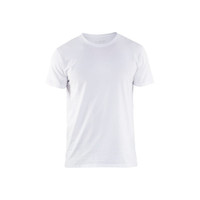 BLAKLADER 3533 Short Sleeve T-Shirt White (Men) in Cotton Elastane