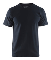 BLAKLADER T-Shirt  3533 with  for BLAKLADER T-Shirt  | 3533 Dark Navy Blue Classic T-Shirt in Cotton with Stretch that have  available in Australia and New Zealand