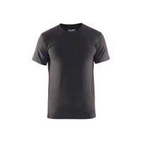 BLAKLADER 3533 Short Sleeve T-Shirt Dark Grey (Men) in Cotton Elastane