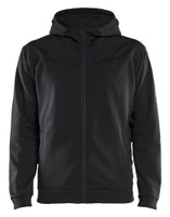 This Blaklader Workwear Jacket hoodie model 3363 in Black is perfect for casual gatherings and workwear.
