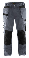 BLAKLADER 1555 Mid Grey Trousers with Holster Pockets for the Joinery Industry and Operators in Melbourne, Sydney and Perth