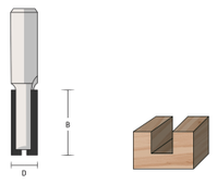 Buy Online a Router Bits from FAMAG Router Bits Straight Plunge with Straight Plunge for the Joinery and Woodworking Industry and Carpenters in Australia and New Zealand