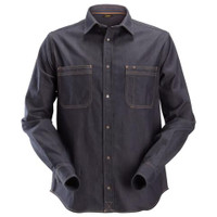SNICKERS  Shirt 8555 with  for SNICKERS Shirt | 8555 Navy Blue Long Sleeve Shirt in Denim that have Denim available in Australia and New Zealand
