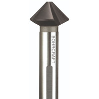 BOHRCRAFT 1731 HSS-G AL-Cro Coated Countersinks is designed for precision machining across a wide range of materials.