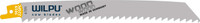 WILPU Saw Blades | Reciprocating Saw Blades - assortment Wood (3021/150, 3019/225 PC, 3029/240)