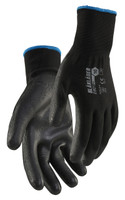 BLAKLADER 2901 Black PU Coated Polyester Knit Unisex Precision Work Glove