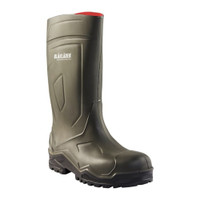 BLAKLADER 2422 Craftsman Safety Boot Army Green / Black (Unisex) in Polyurethane (PU)