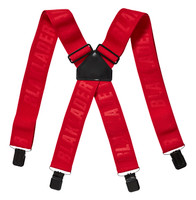 BLAKLADER Work Braces 4009 Red Craftsmen Braces with strong straps in Polyester for heavy duty work Australia