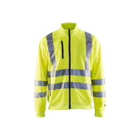 BLAKLADER 3358 High Vis Sweater Hi-Vis Yellow (Men) in Polyester Jersey
