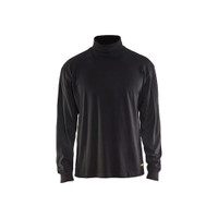 BLAKLADER 3320 Craftsman Sweater Black (Men) in Cotton Sweat