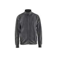 BLAKLADER 3371 Craftsman Sweater Dark Grey (Men) in Cotton French Terry