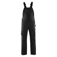 BLAKLADER 2610 Industry Bib Overall Black (Men) in Lightweight PolyCotton Twill 240 gsm