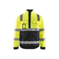 BLAKLADER 4023 High Vis Jacket Hi-Vis Yellow / Black (Men) in Hi-Vis PolyCotton Satin