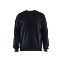 BLAKLADER 3585 Craftsman Fleece Sweater Dark Navy Blue (Men) in PolyCotton Fleece
