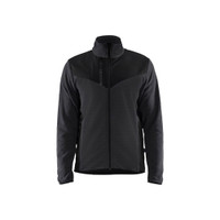 BLAKLADER 5942 Craftsman Softshell Jacket Dark Grey / Black (Men) in Knitted Polyester