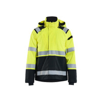 BLAKLADER 4987 High Vis Jacket Hi-Vis Yellow / Black (Men) in Waterproof Stretch Laminated Polyester Twill