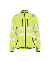 BLAKLADER 4926 Women's High Vis two taped Yellow Work Soft shell Jacket