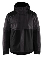 BLAKLADER Polyester Waterproof Dark Navy Blue  Jacket  for Electricians that have Full Zip  available in Australia and New Zealand
