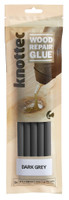 KNOTTEC Adhesives  Wood Repair with  for KNOTTEC Adhesives | Wood Repair Dark Grey Therm Melt Adhesives  in Pack of 5 sticks that have Therm Melt  available in Australia and New Zealand