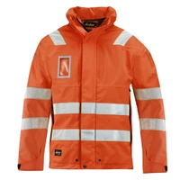 SNICKERS 1683 Hi-Vis Orange Gore-Tex Shell Jacket Class 3-SALE