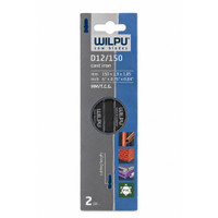 WILPU D12 / 150 Reciprocating Saw Blade 150 mm Carbide Grit (Pack of 2)
