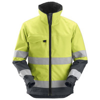 SNICKERS Jacket 1138 with  for SNICKERS Jacket | 1138 High Vis Yellow/ Steel Grey Full Zip Allround Work Jacket with Reflective Tape Polyester that have Full Zip  available in Australia and New Zealand