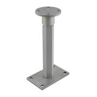 PITZL PTP Post Base M24 Plug-In/Height Adjustable 303mm High – product display image; Steel, Application Timber Construction, Range PTP easy