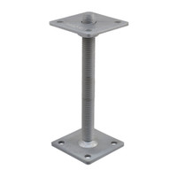 PITZL THREADED ROD Post Base M24 Threaded Rod / Height Adjustable 250 mm Threaded Rod; Base 100 × 100 × 6 mm