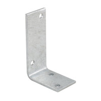 PITZL MOUNTING BRACKET Post Anchor Fixed 160mm High Hot-Dip Galvanized
